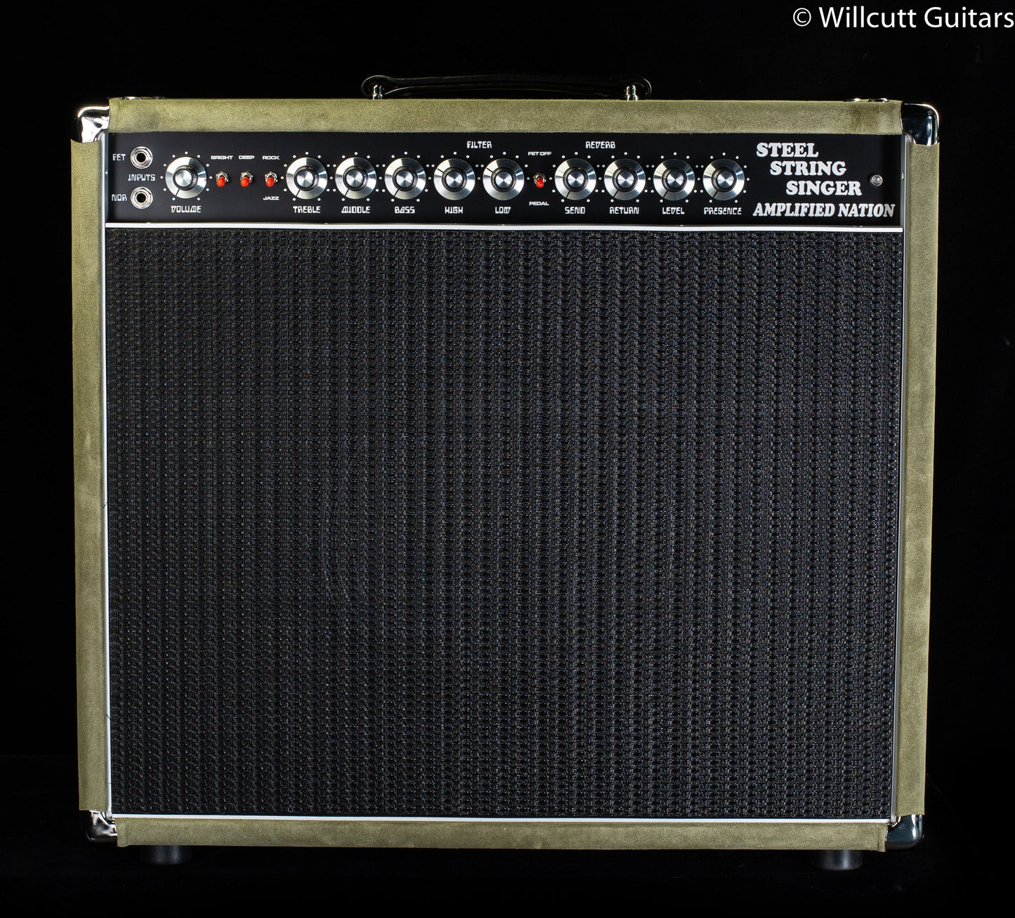 Amplified Nation Steel String Singer 50W Combo Moss Suede