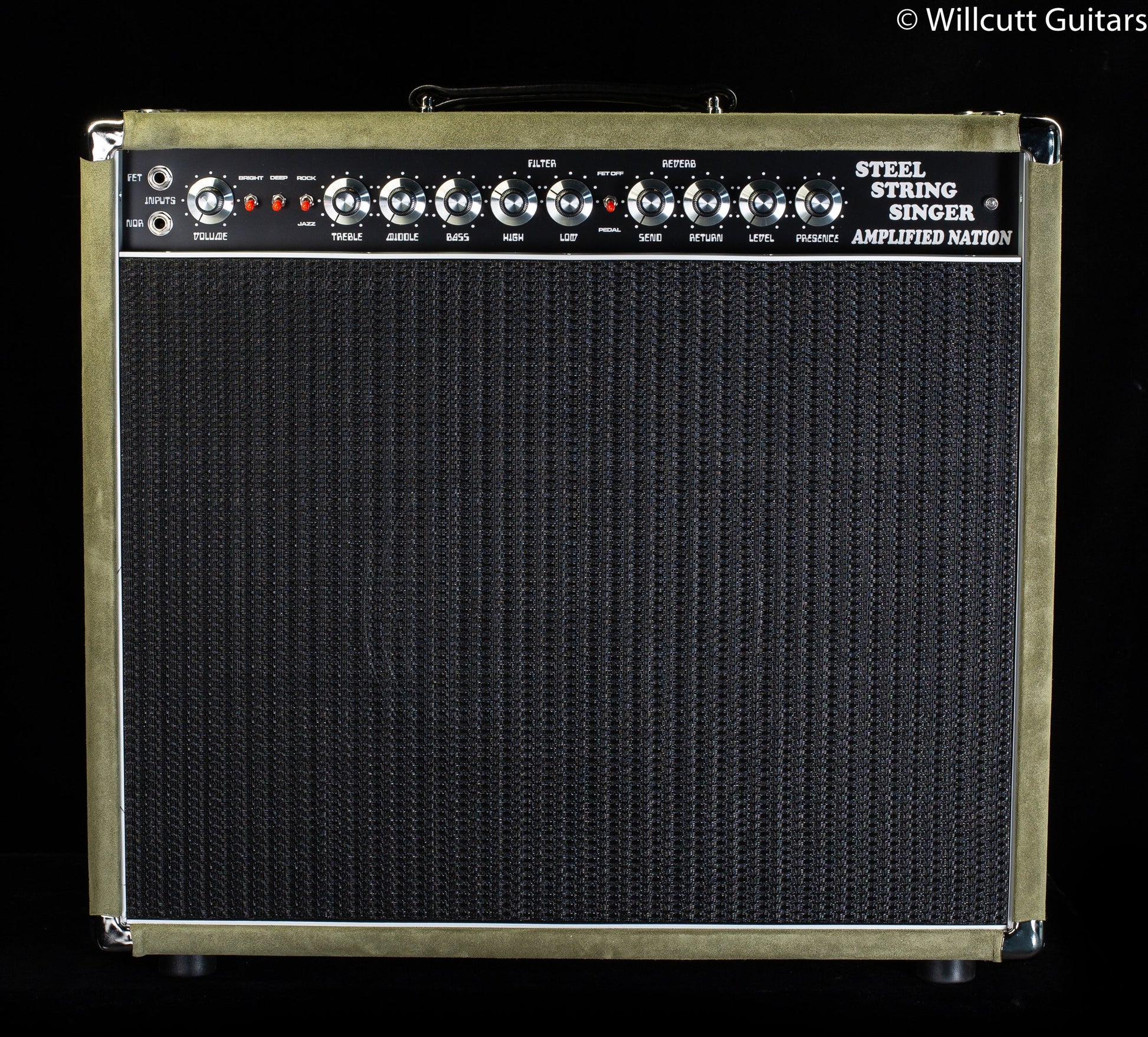 Amplified Nation Steel String Singer 50W Combo Moss Suede