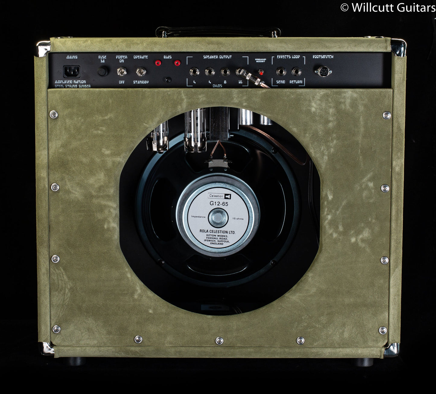 Amplified Nation Steel String Singer 50W Combo Moss Suede