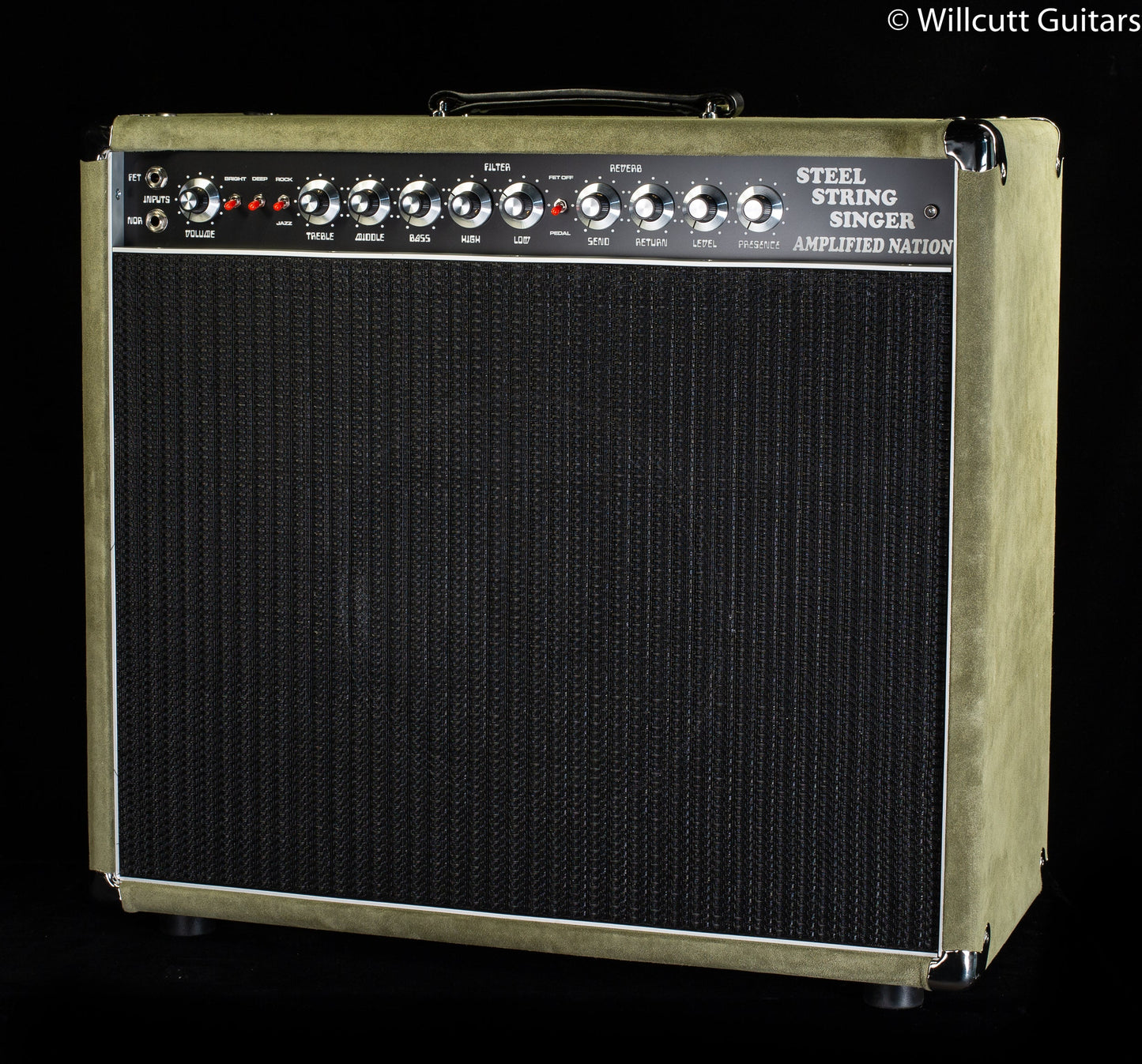 Amplified Nation Steel String Singer 50W Combo Moss Suede