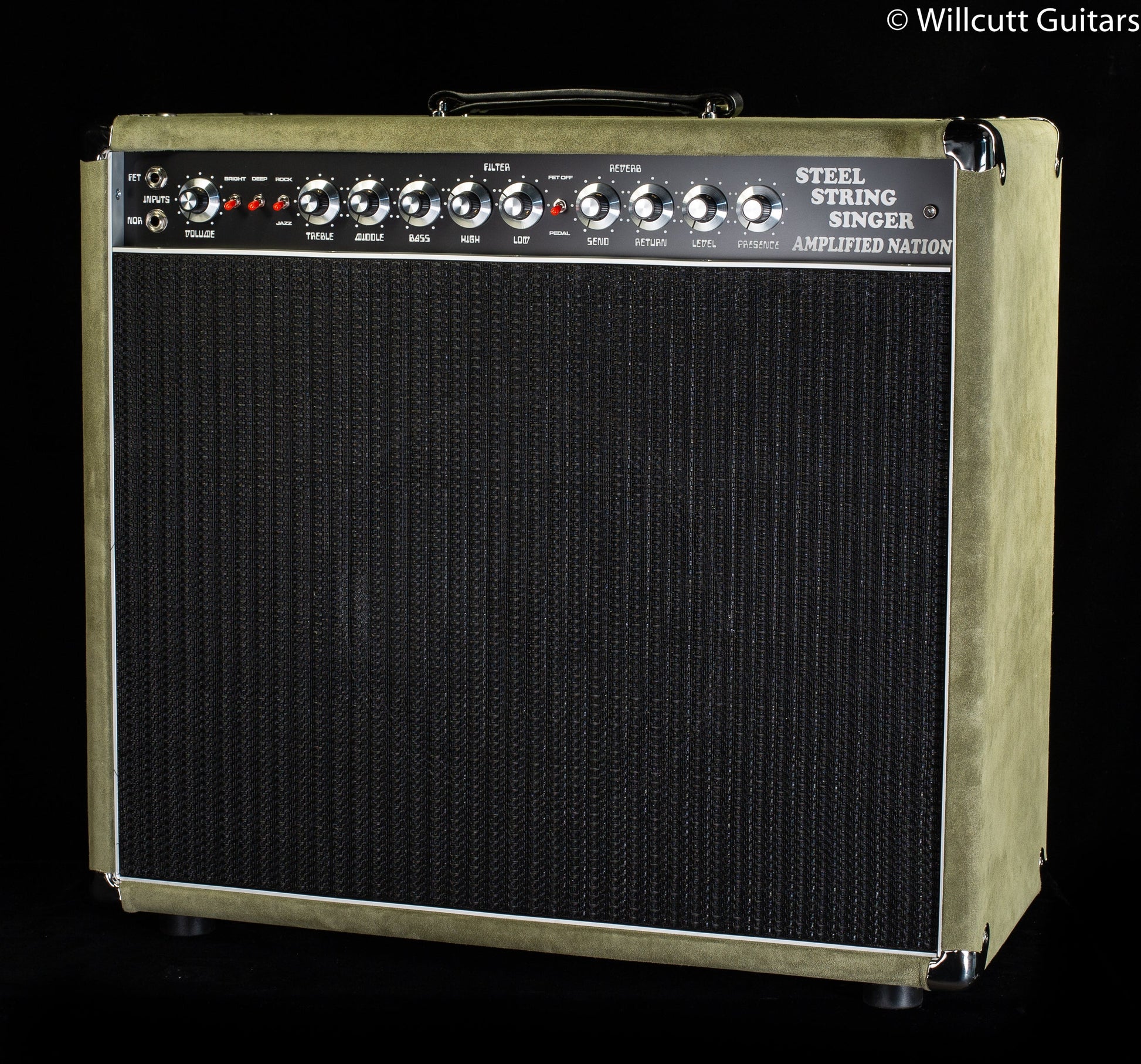 Amplified Nation Steel String Singer 50W Combo Moss Suede