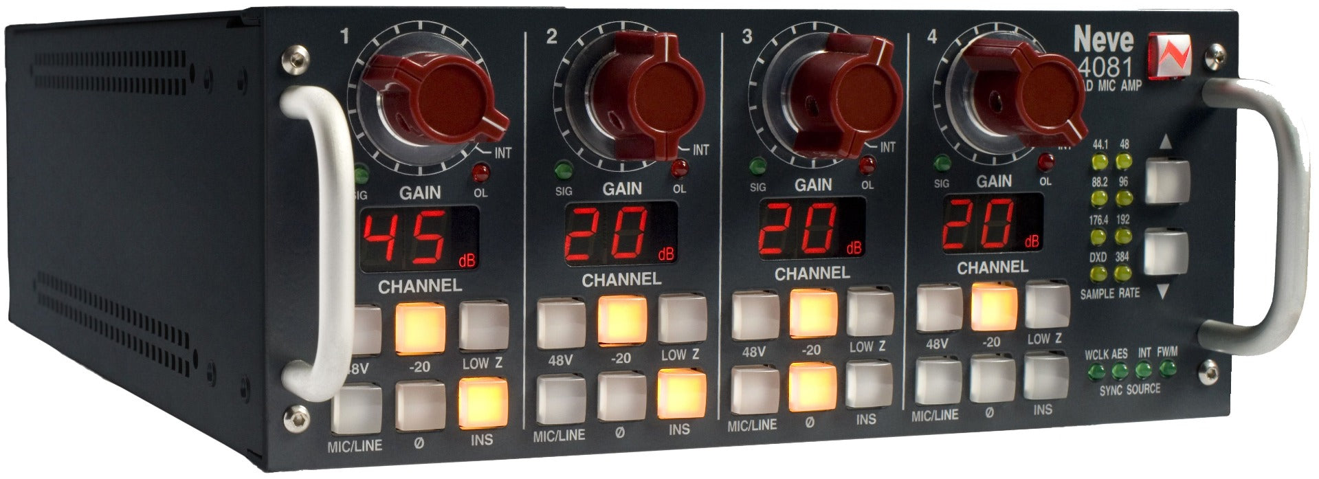AMS Neve 4081 Quad Mic Preamp