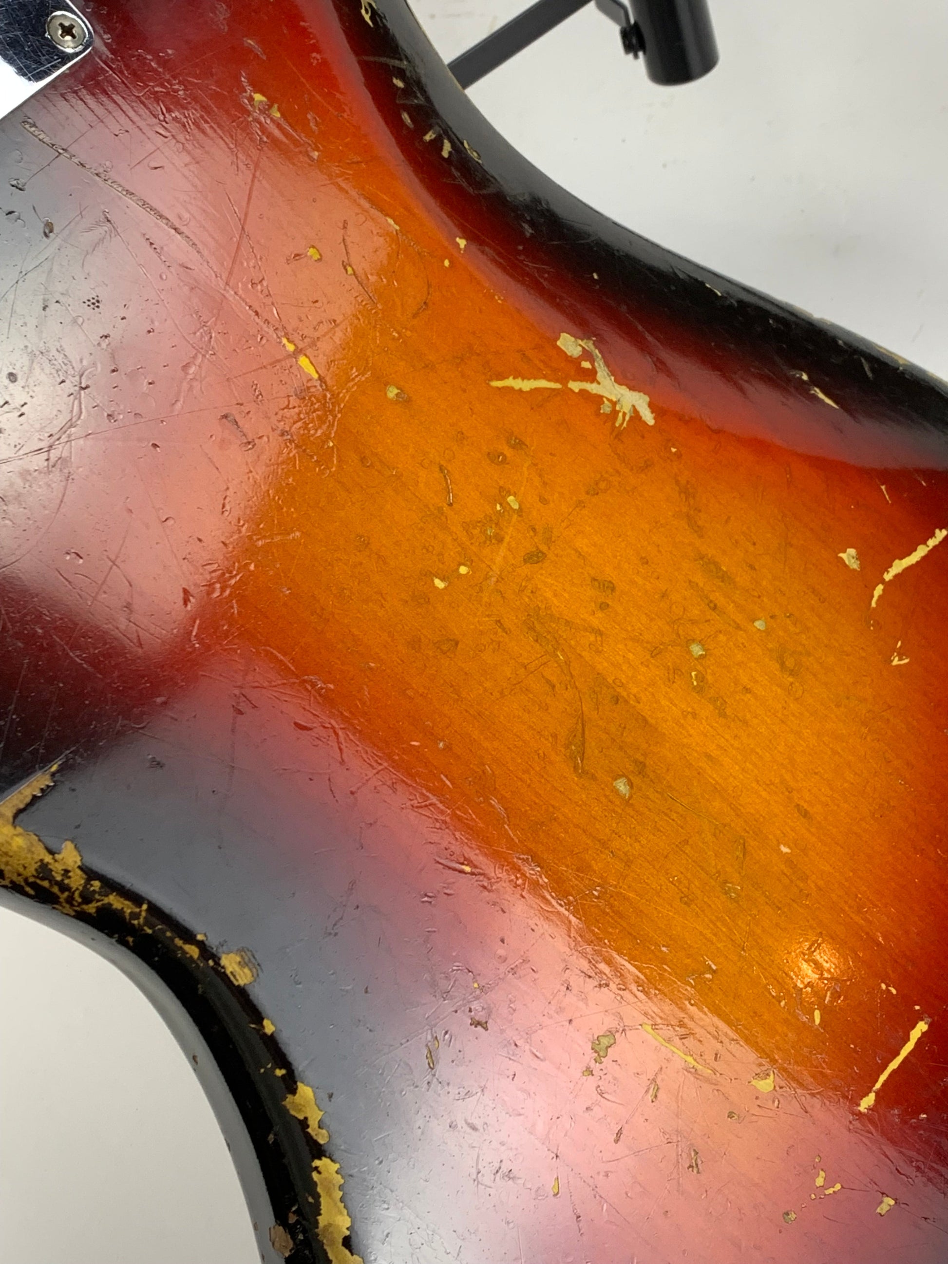 1961 Fender Jazzmaster | Original Vintage Guitar, Slab-Board, Sunburst!