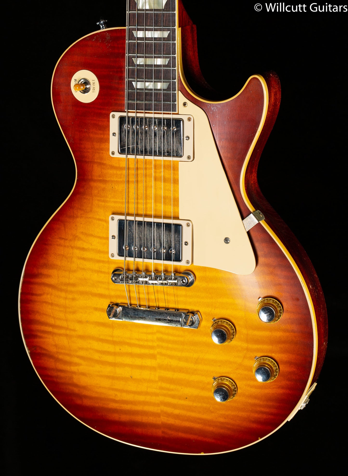 Gibson Custom Shop 1960 Les Paul Standard V2 Neck Washed Cherry Sunburst Murphy Lab Light Aged (672)