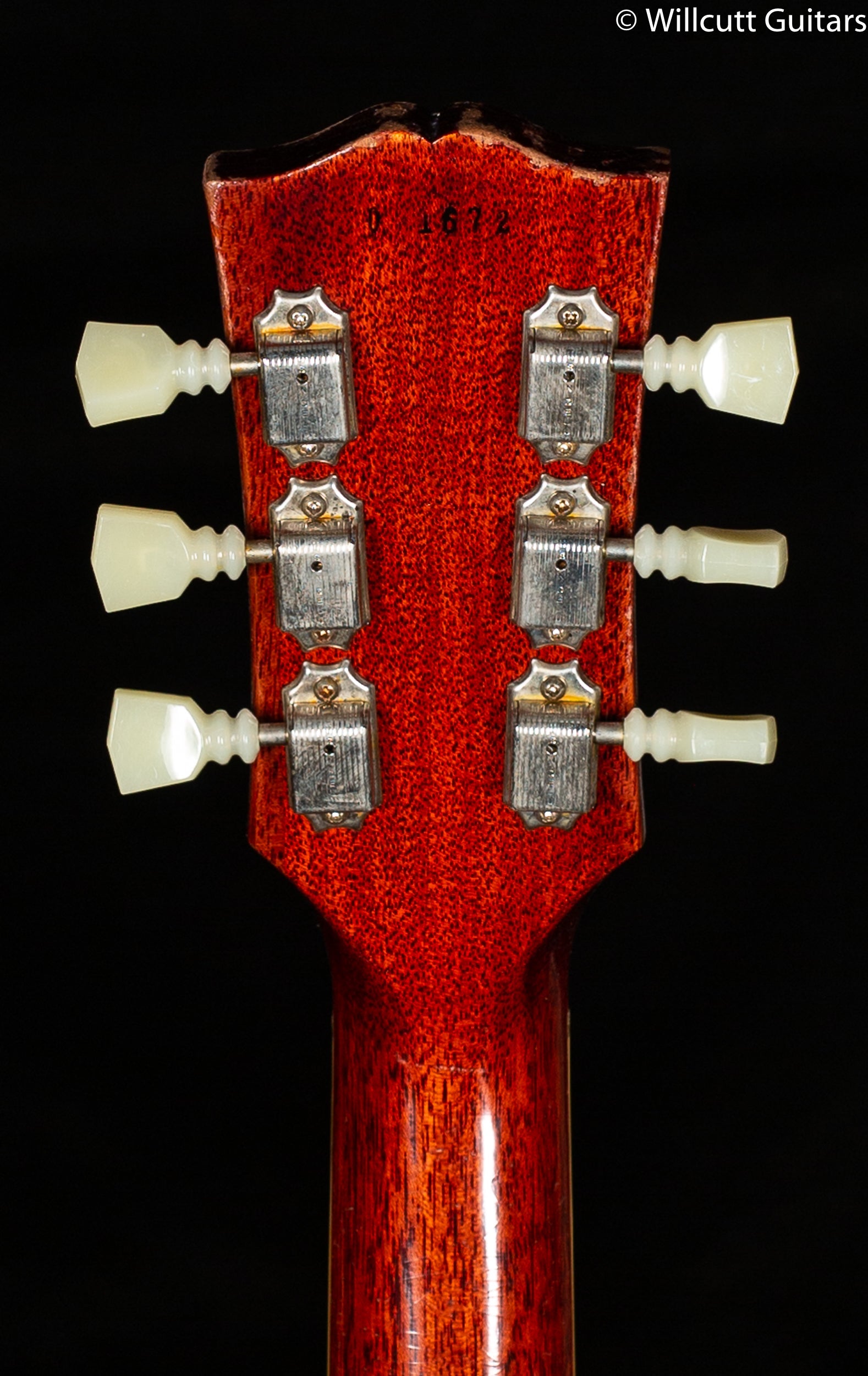 Gibson Custom Shop 1960 Les Paul Standard V2 Neck Washed Cherry Sunburst Murphy Lab Light Aged (672)