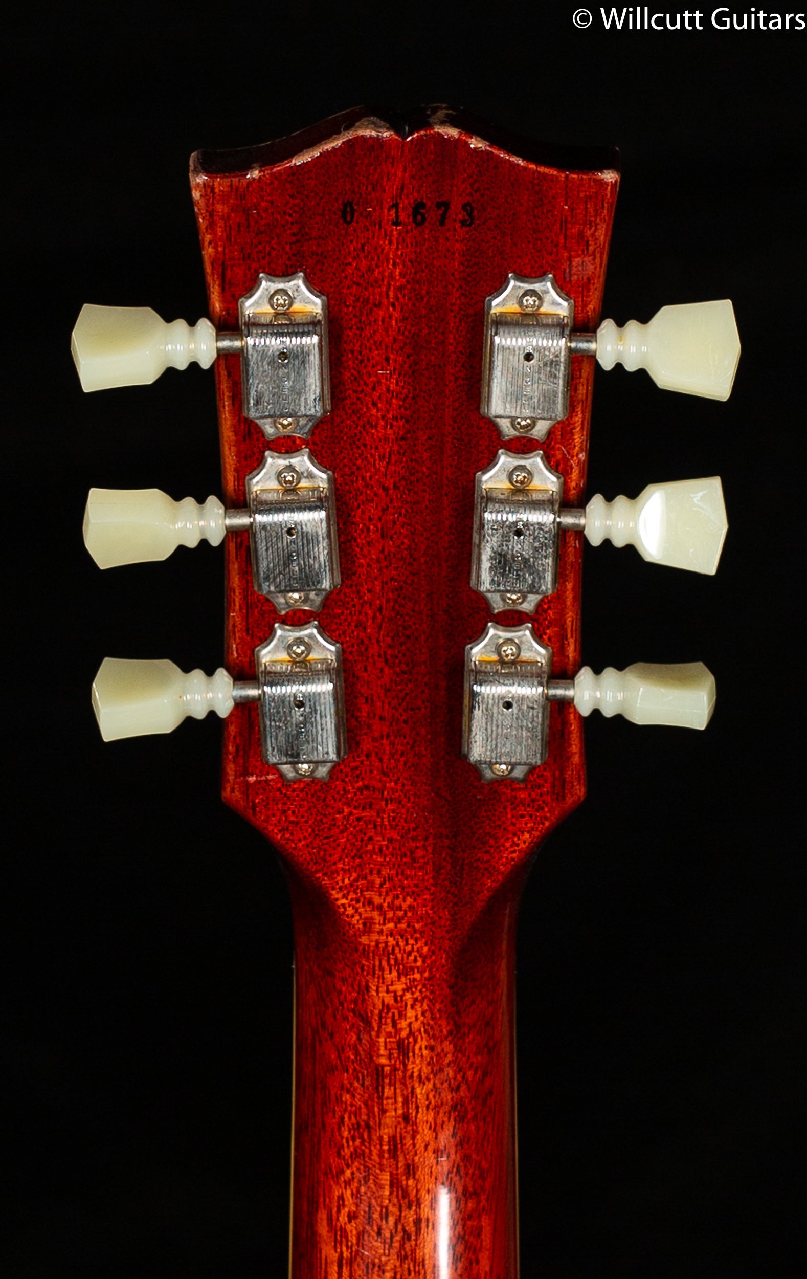 Gibson Custom Shop 1960 Les Paul Standard V2 Neck Washed Cherry Sunburst Murphy Lab Light Aged (673)