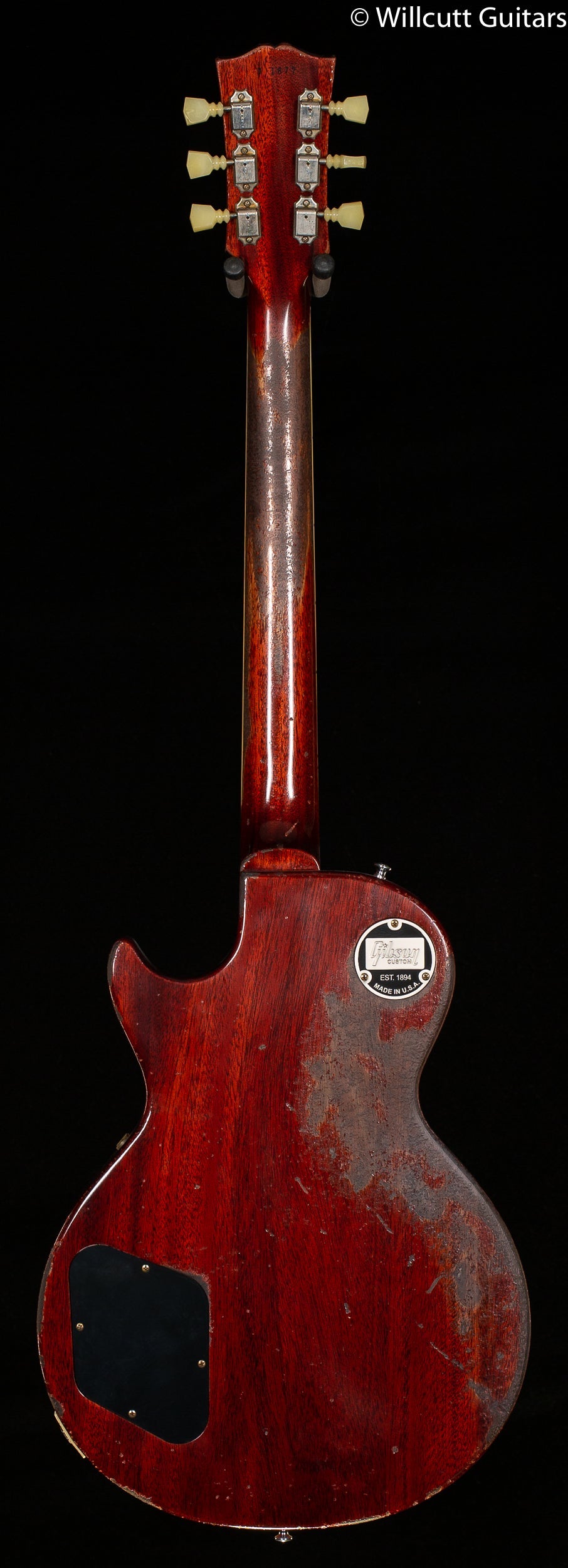 Gibson Custom Shop 1960 Les Paul Standard V2 Neck Tomato Soup Burst Murphy Lab Ultra Heavy Aged NH (677)