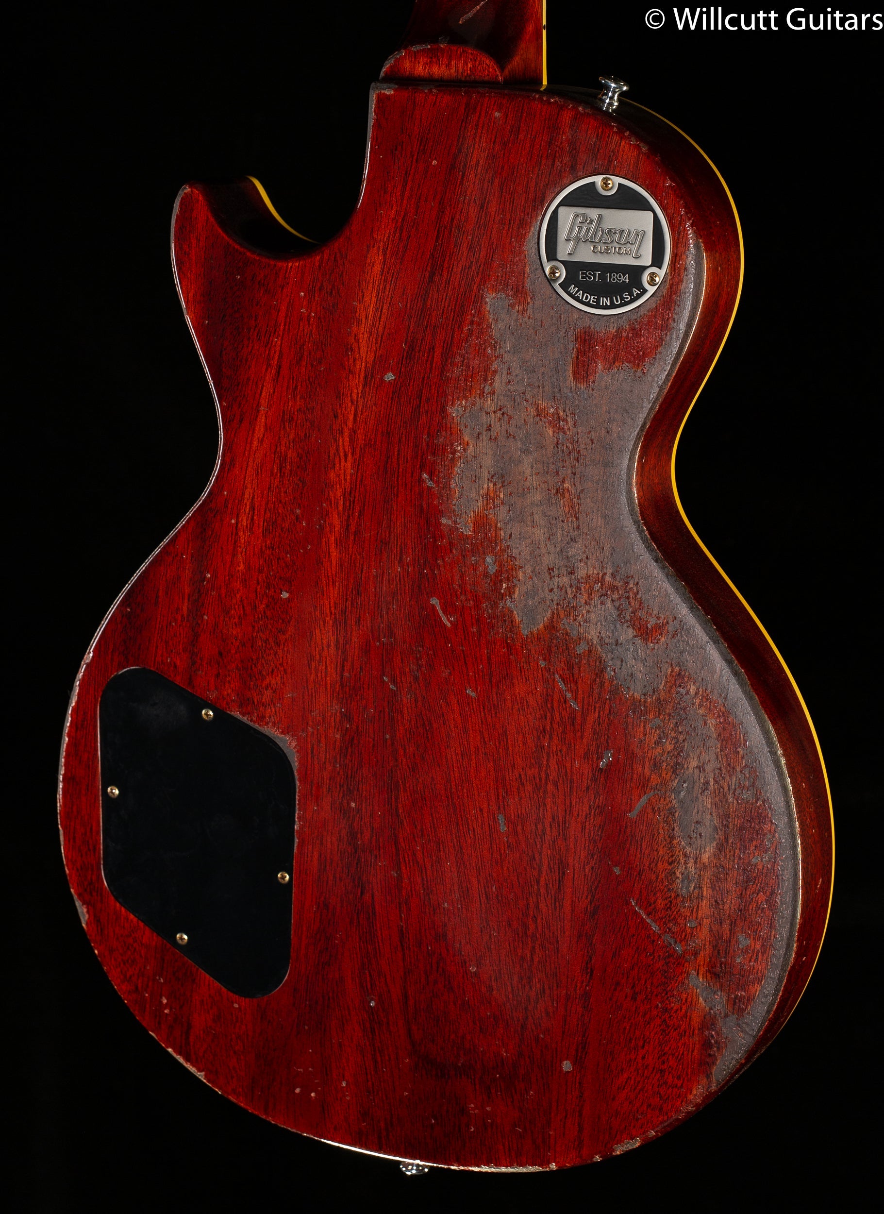 Gibson Custom Shop 1960 Les Paul Standard V2 Neck Tomato Soup Burst Murphy Lab Ultra Heavy Aged NH (677)
