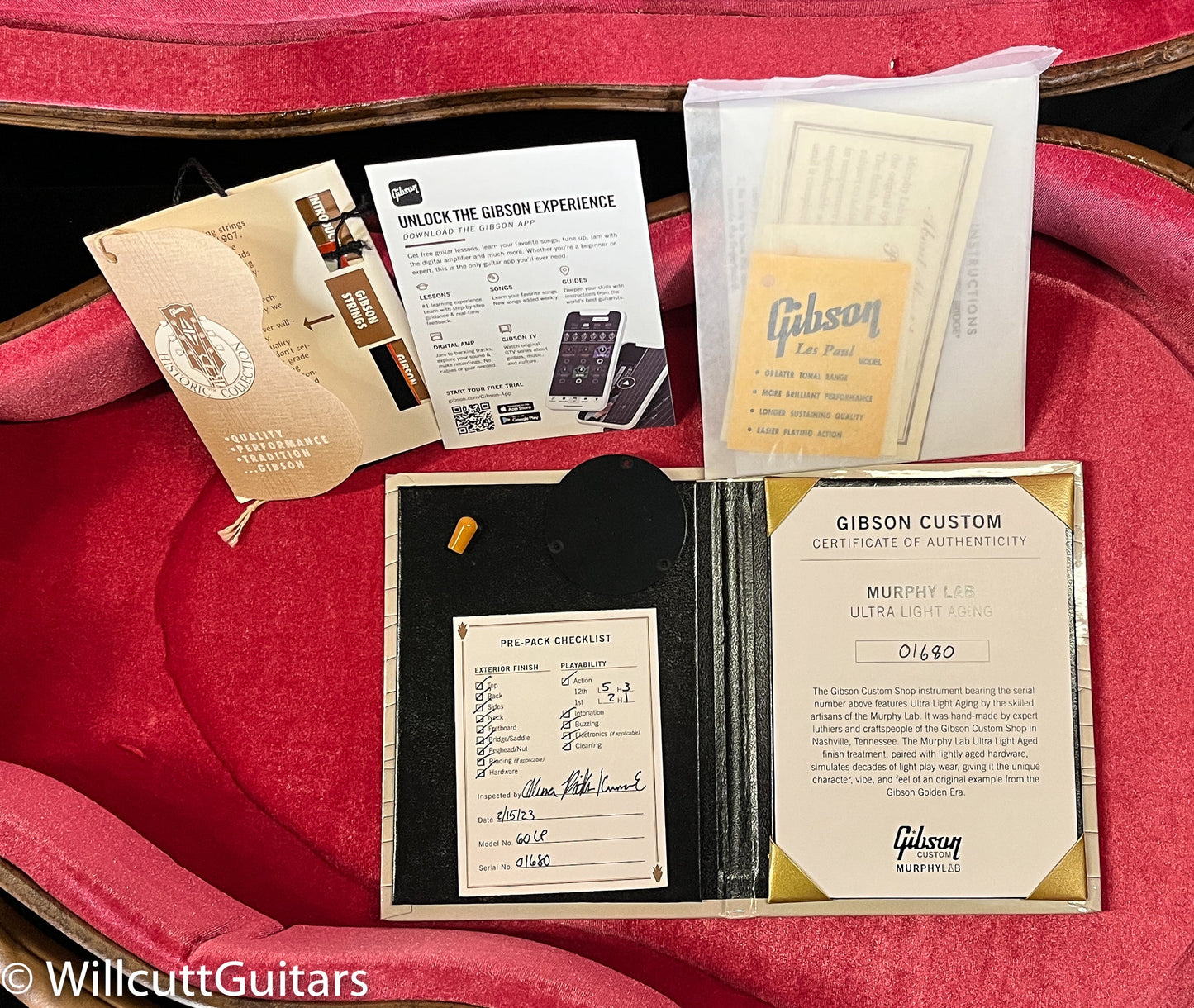Gibson Custom Shop 1960 Les Paul Standard V2 Neck Factory Burst Murphy Lab Ultra Light Aged (680)