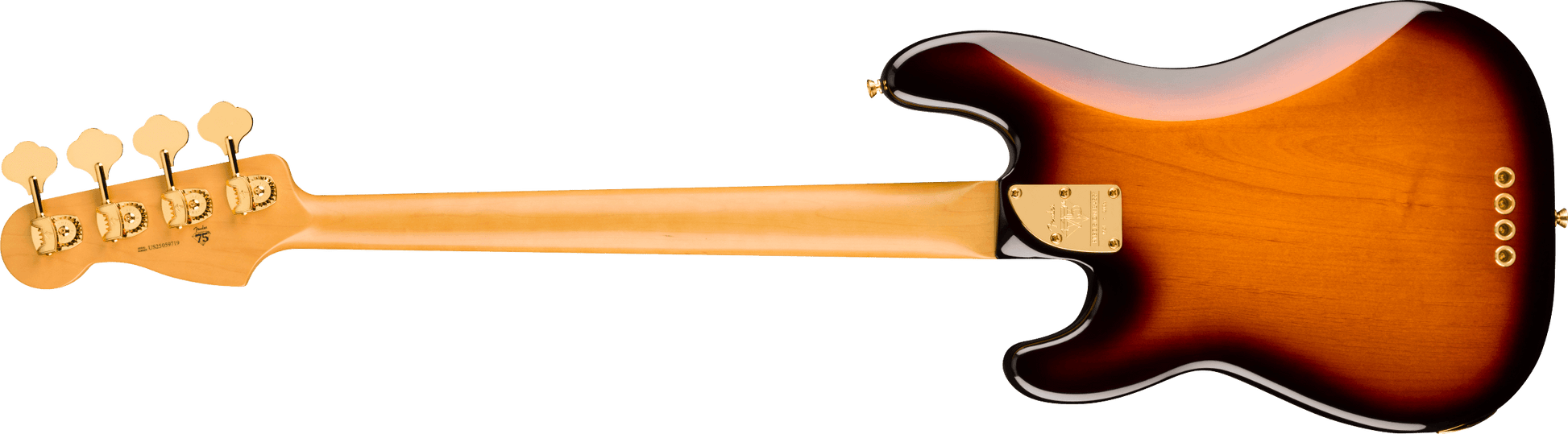 Fender 75th Anniversary American Professional PJ Bass, Rosewood Fingerboard, 2-Color Sunburst