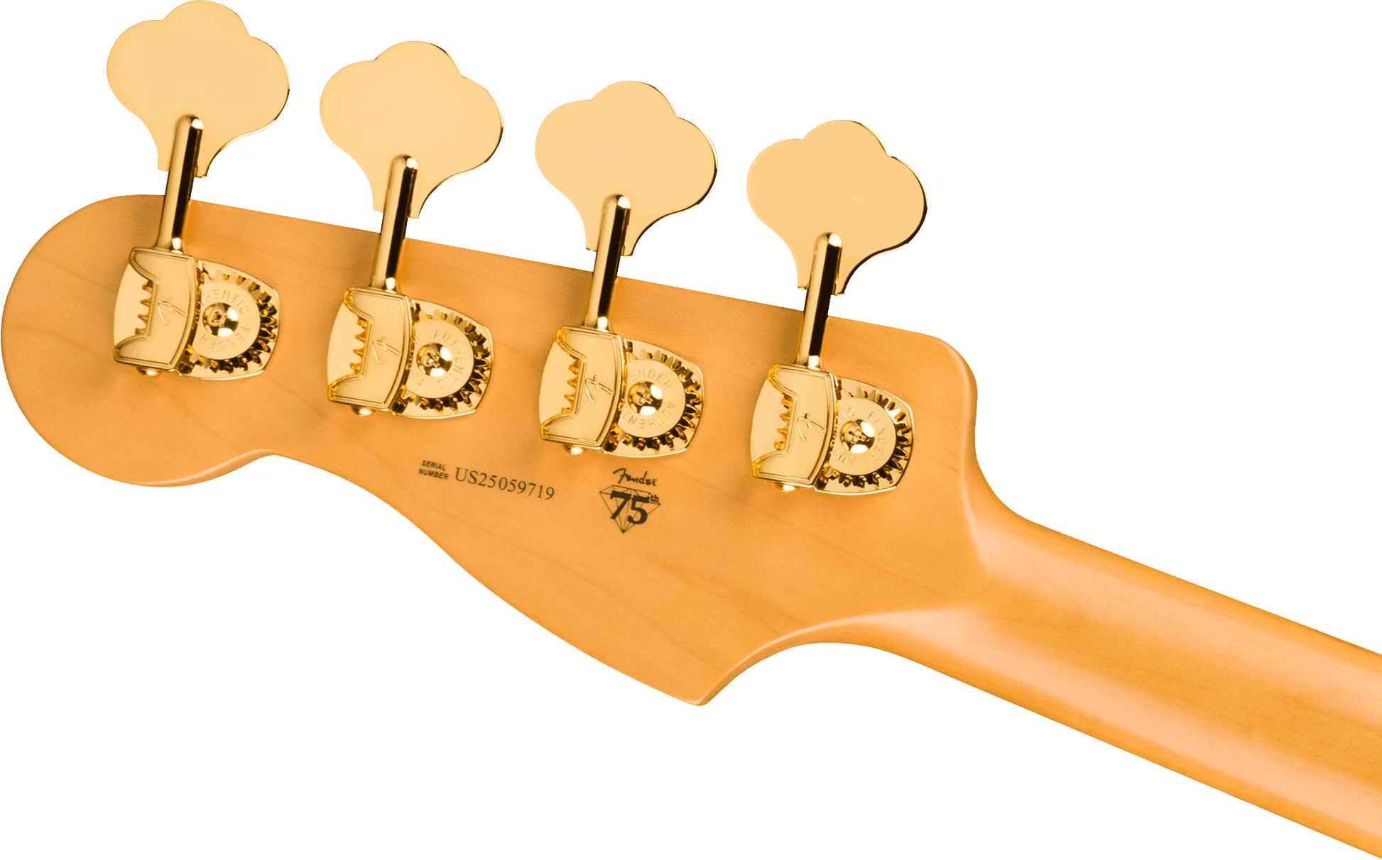 Fender 75th Anniversary American Professional PJ Bass, Rosewood Fingerboard, 2-Color Sunburst