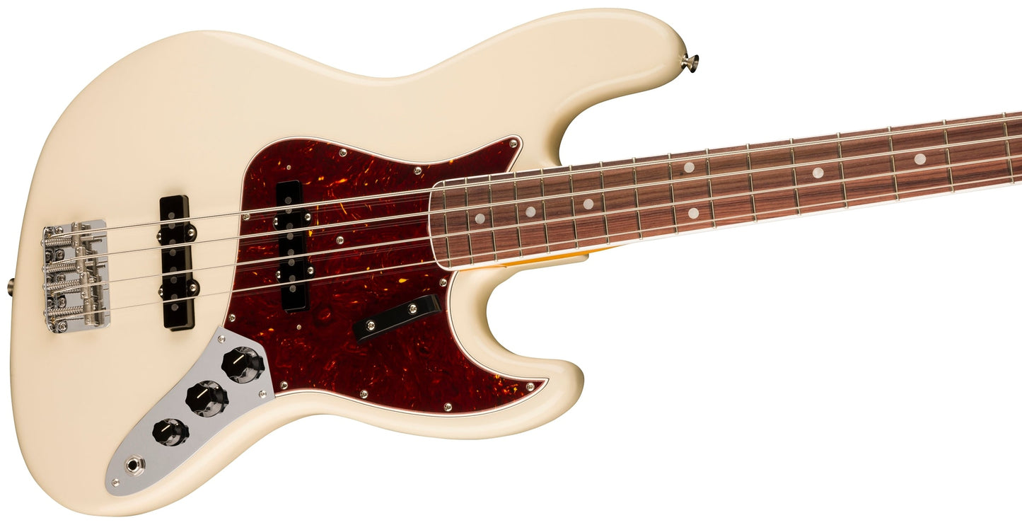 Fender American Vintage II 1966 Jazz Bass, Rosewood Fingerboard, Olympic White