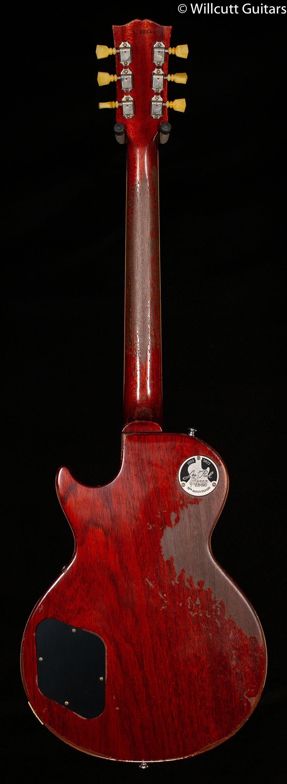 Gibson Custom Shop 1960 Les Paul Standard V2 Neck Tomato Soup Burst Murphy Lab Ultra Heavy Aged (223)
