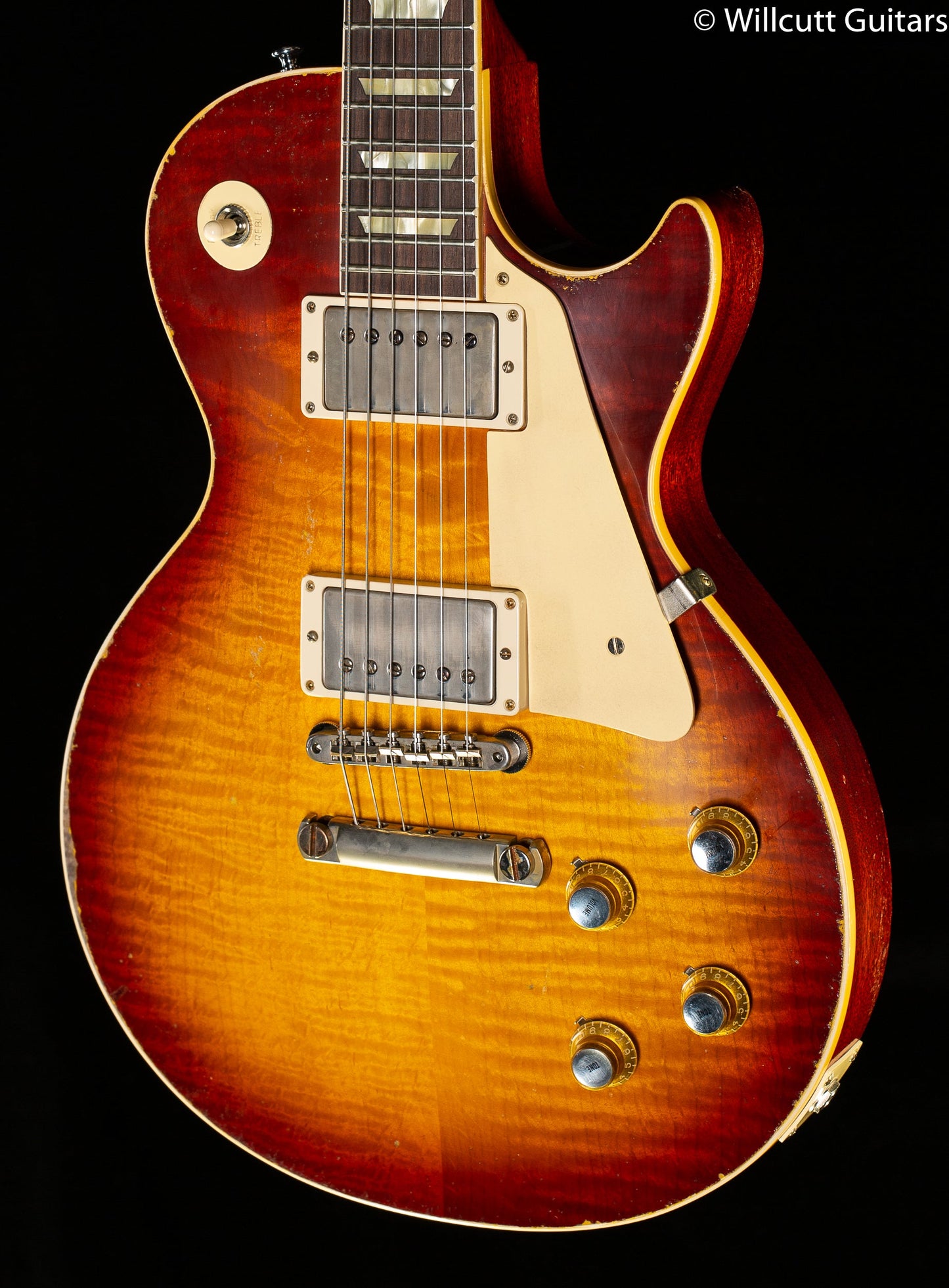 Gibson Custom Shop 1960 Les Paul Standard V2 Neck Tomato Soup Burst Murphy Lab Ultra Heavy Aged (223)