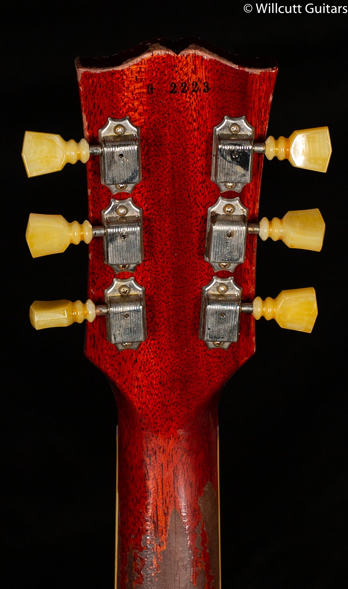 Gibson Custom Shop 1960 Les Paul Standard V2 Neck Tomato Soup Burst Murphy Lab Ultra Heavy Aged (223)