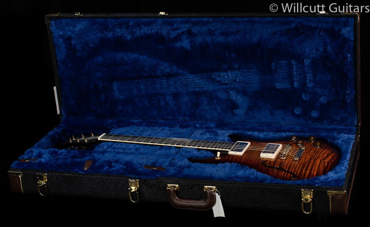 PRS McCarty 594 Semi-Hollow Artist Package Black Gold Burst