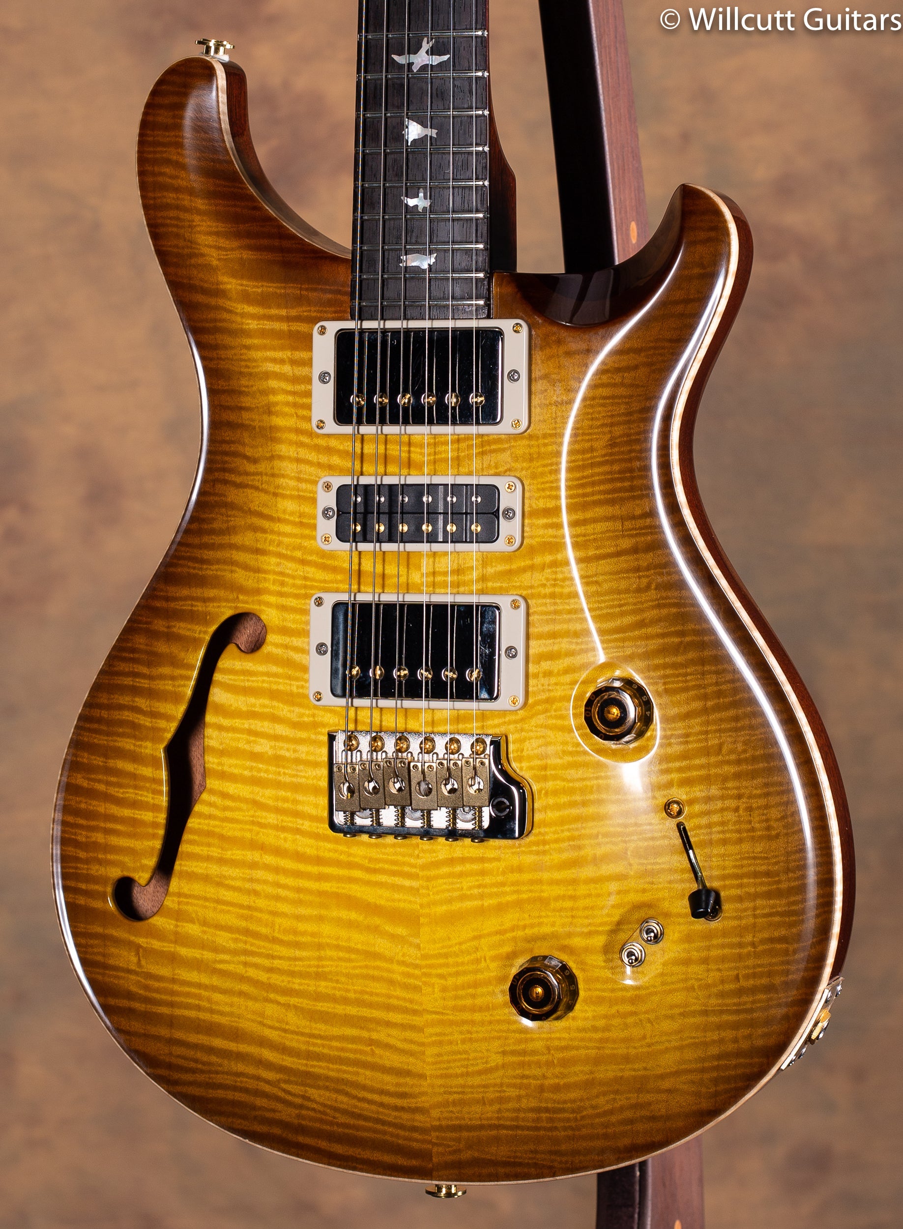 PRS Wood Library Special Semi-Hollow LTD Livingston Lemon USED
