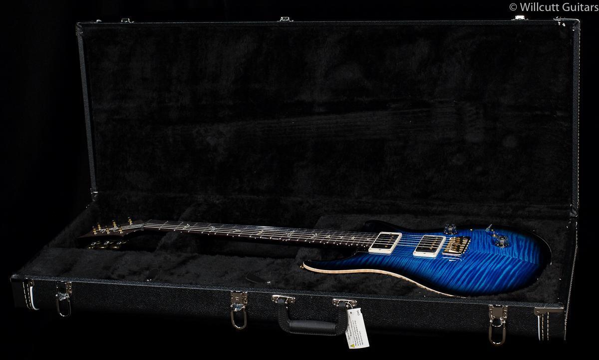 PRS Custom 24-08 River Blue Smokeburst 10 Top (556)