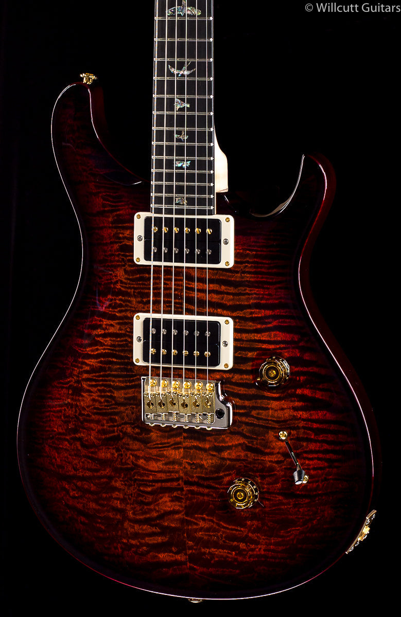 PRS Custom 24 Artist Package Orange Tiger Smoke Burst Flame Maple Neck (599)