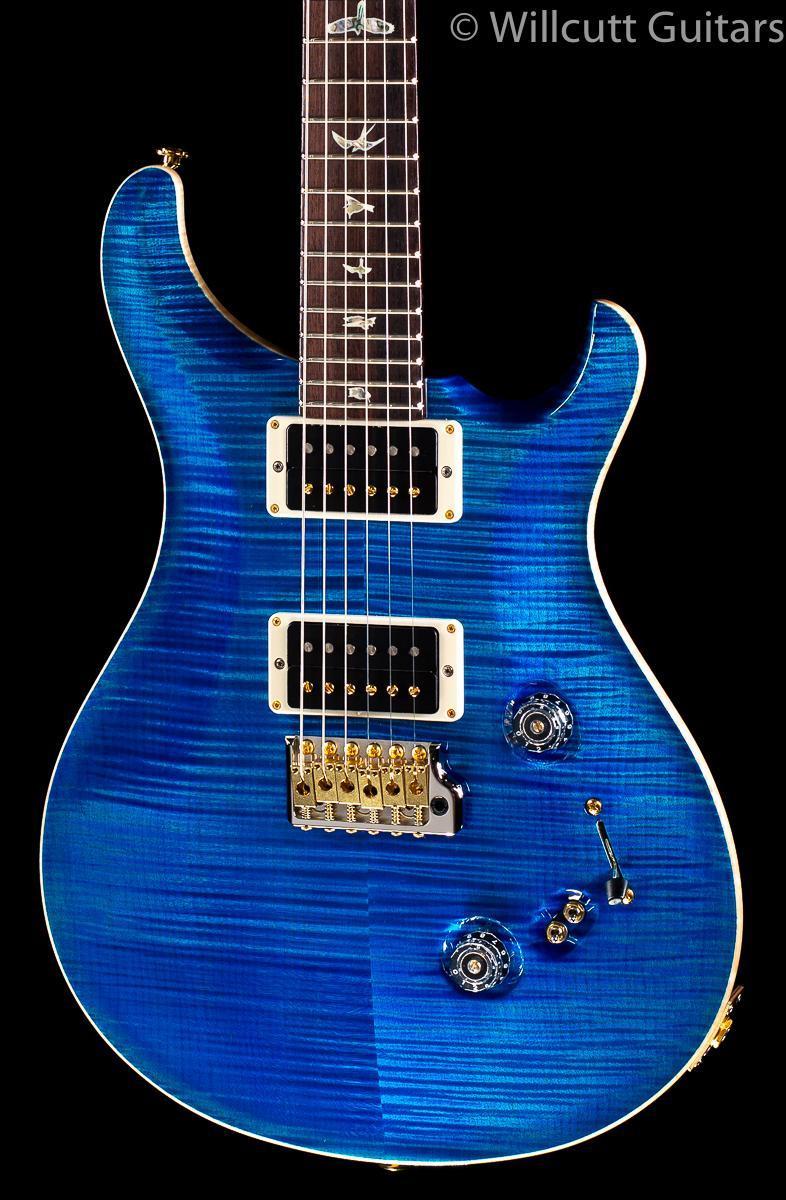 PRS Custom 24-08 River Blue 10 Top (016)