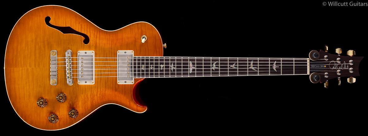 PRS McCarty Singlecut 594 Semi-Hollow McCarty Burst 10 Top (986)