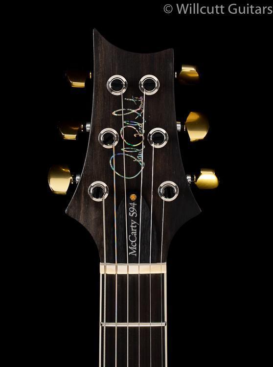 PRS McCarty Singlecut 594 Semi-Hollow Artist Package Black Gold Burst