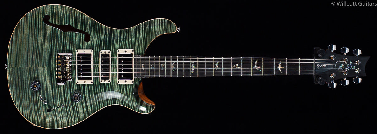 PRS Special Semi Hollow LTD Trampas Green Artist Package (670)