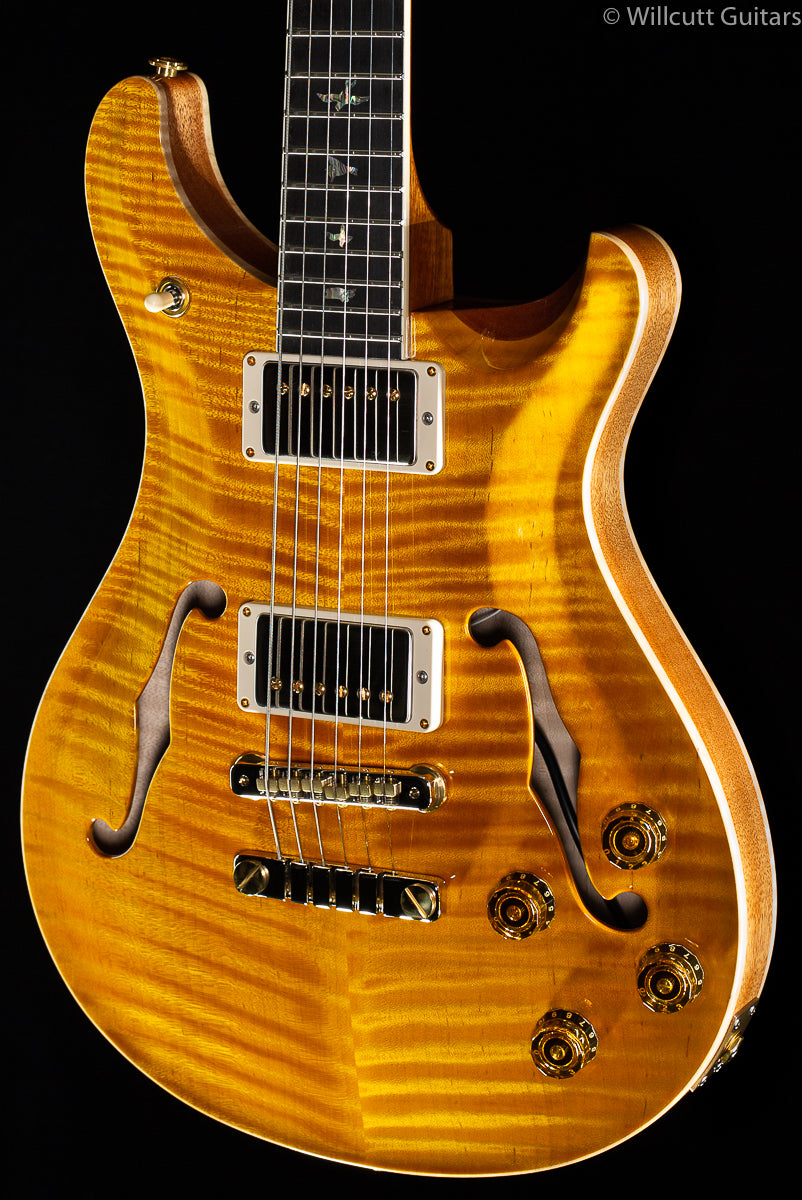 PRS Hollowbody II 594 Santana Yellow Artist Package (700)