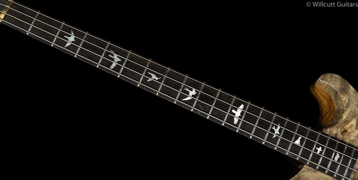 PRS Private Stock 8124 SS Bass Hollowbody Buckeye Burl Bass Guitar