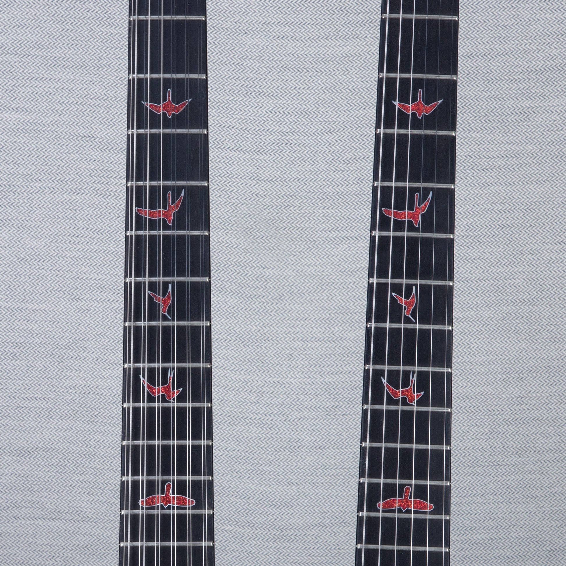 PRS Private Stock Custom 24 Double-Neck 6/12 String Electric Guitar - Indian Ocean Sunset Glow - #0384233 - 2024
