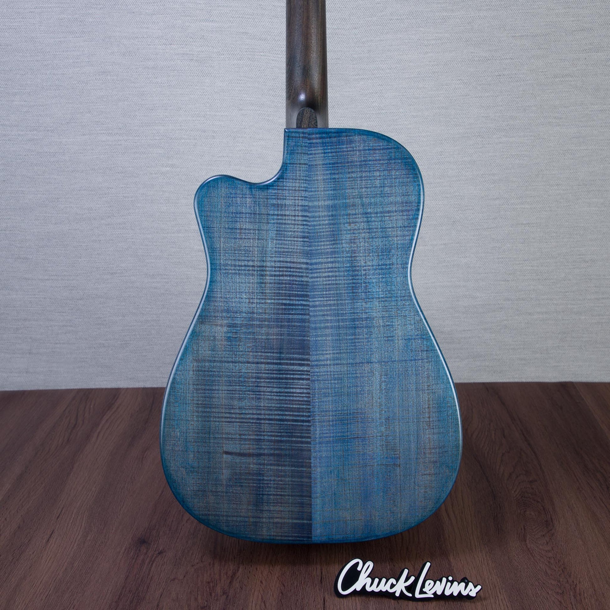 Beard Guitars Trailhead E Roundneck Acoustic Electric Guitar - Denim Blue - #197825