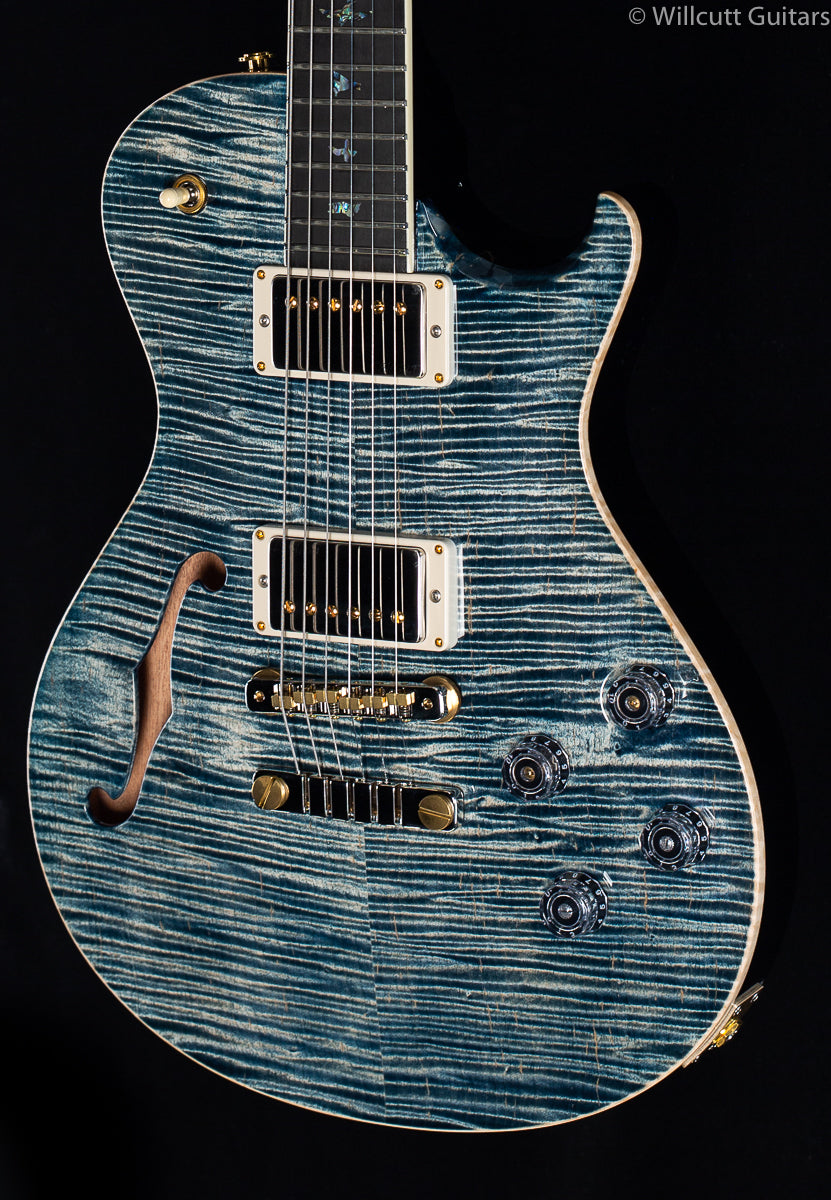 PRS McCarty Singlecut 594 Semi-Hollow Artist Package Faded Whale Blue