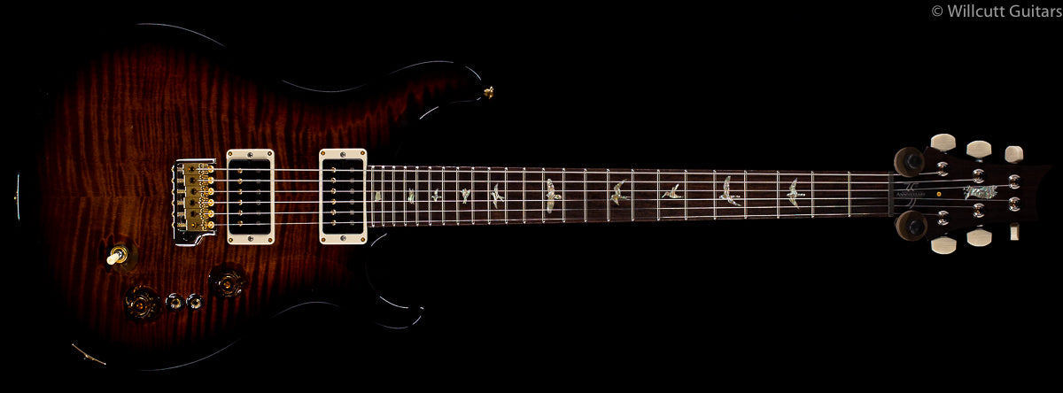 PRS 35th Anniversary Custom 24 Black Gold 10 Top (529)