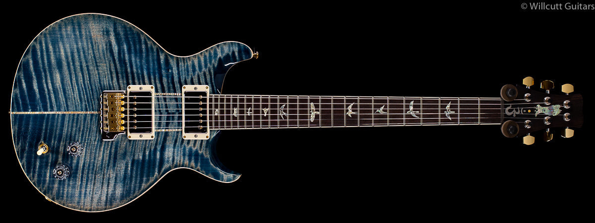 PRS Santana Retro Faded Whale Blue 10 Top (043)