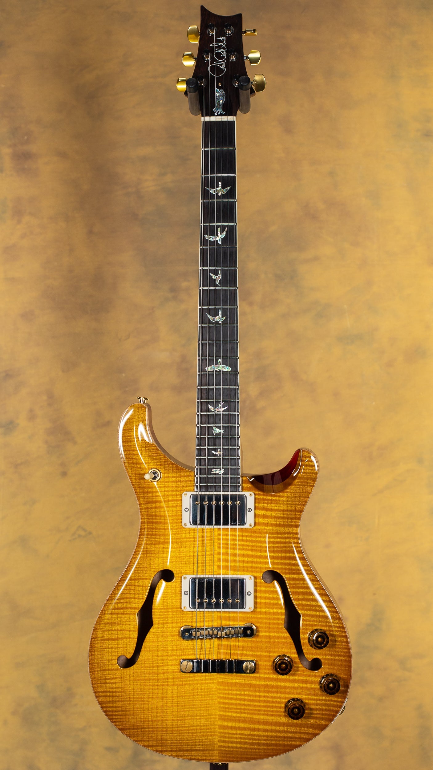 2020 PRS Wood Library Hollowbody 594 10 Top Brazilian