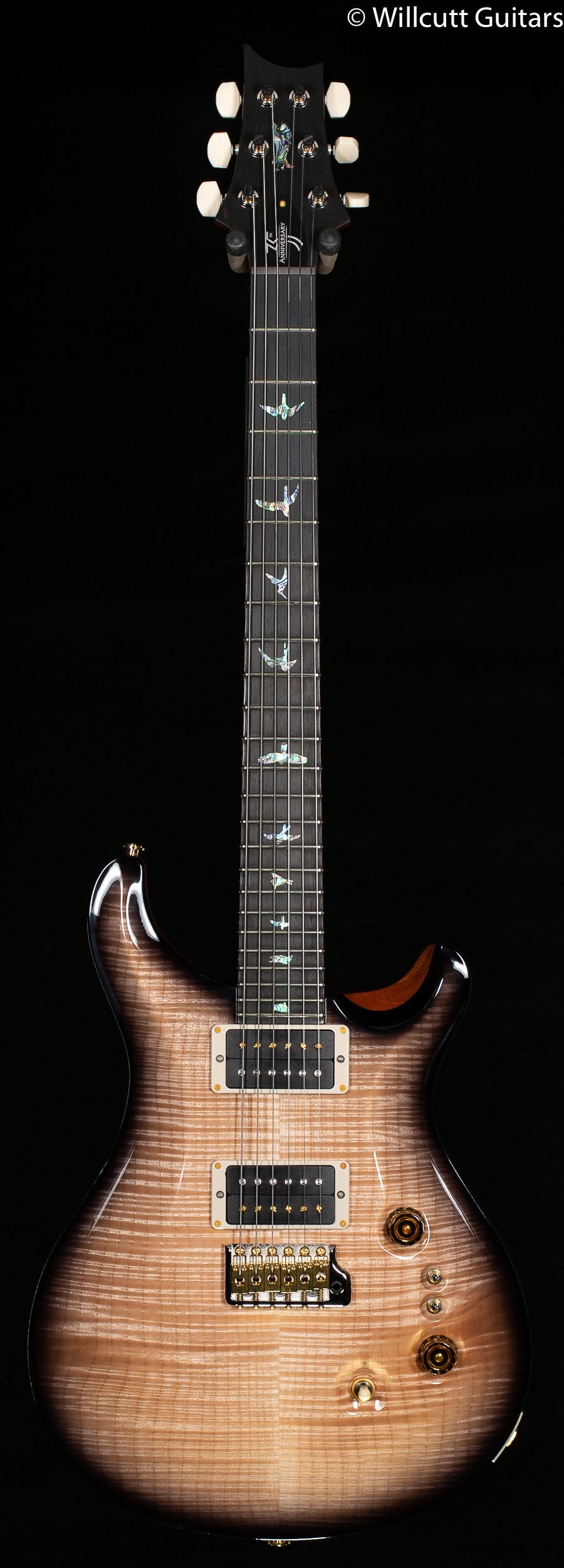 PRS 35th Anniversary Custom 24 Natural Smokeburst Artist Package