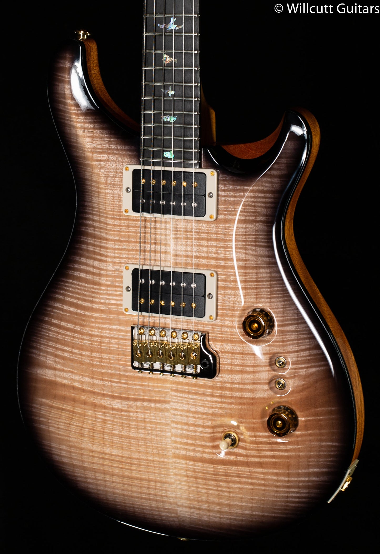 PRS 35th Anniversary Custom 24 Natural Smokeburst Artist Package