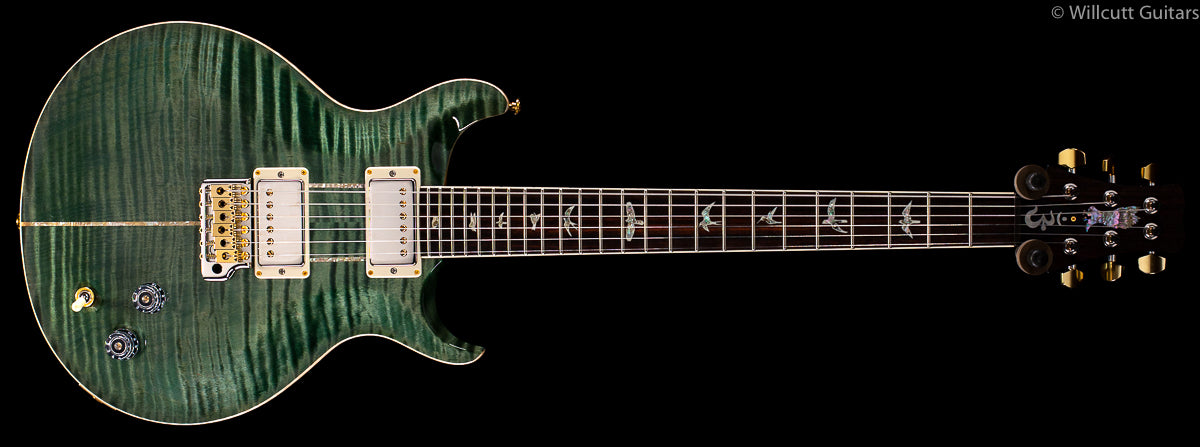PRS Santana Retro Trampas Green 10 Top