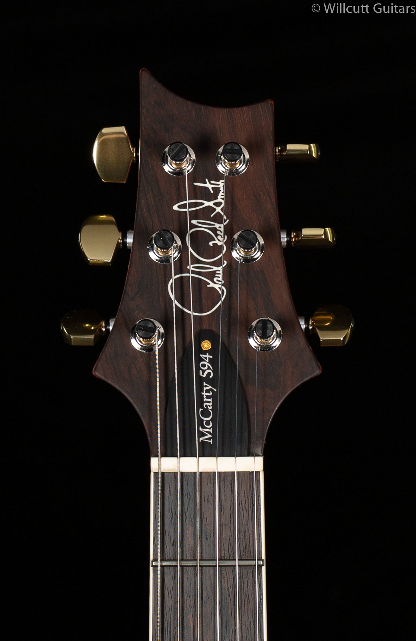 PRS Wood Library McCarty 594 Hollowbody II Faded McCarty Sunburst 10 Top Brazilian Rosewood