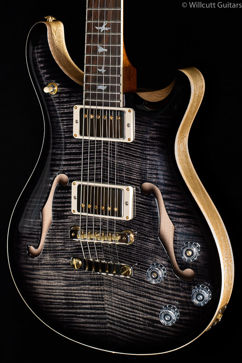 PRS Wood Library McCarty 594 Hollowbody II Charcoal Burst 10 Top Brazilian Rosewood