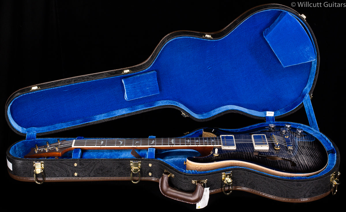 PRS Wood Library McCarty 594 Hollowbody II Charcoal Burst 10 Top Brazilian Rosewood