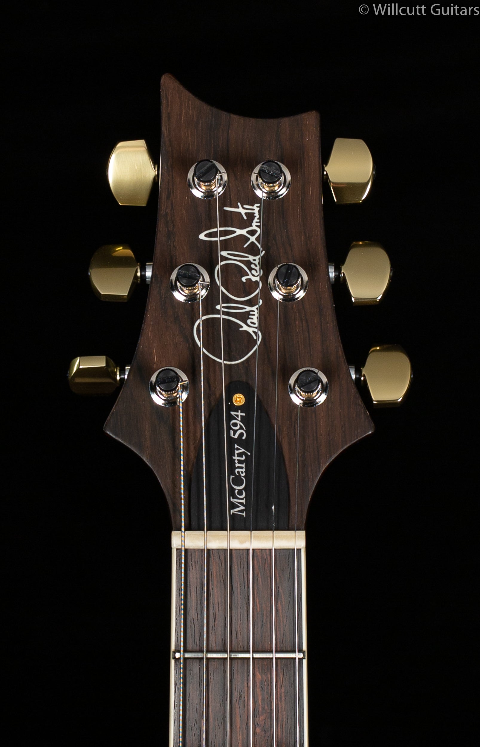 PRS Wood Library McCarty 594 Hollowbody II McCarty Vintage Sunburst 10 Top Brazilian Rosewood