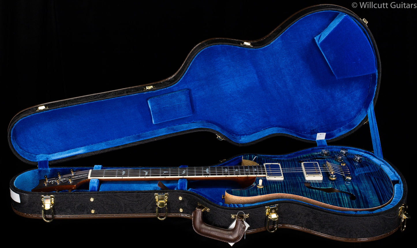 PRS Wood Library McCarty 594 Hollowbody II River Blue 10 Top Brazilian Rosewood