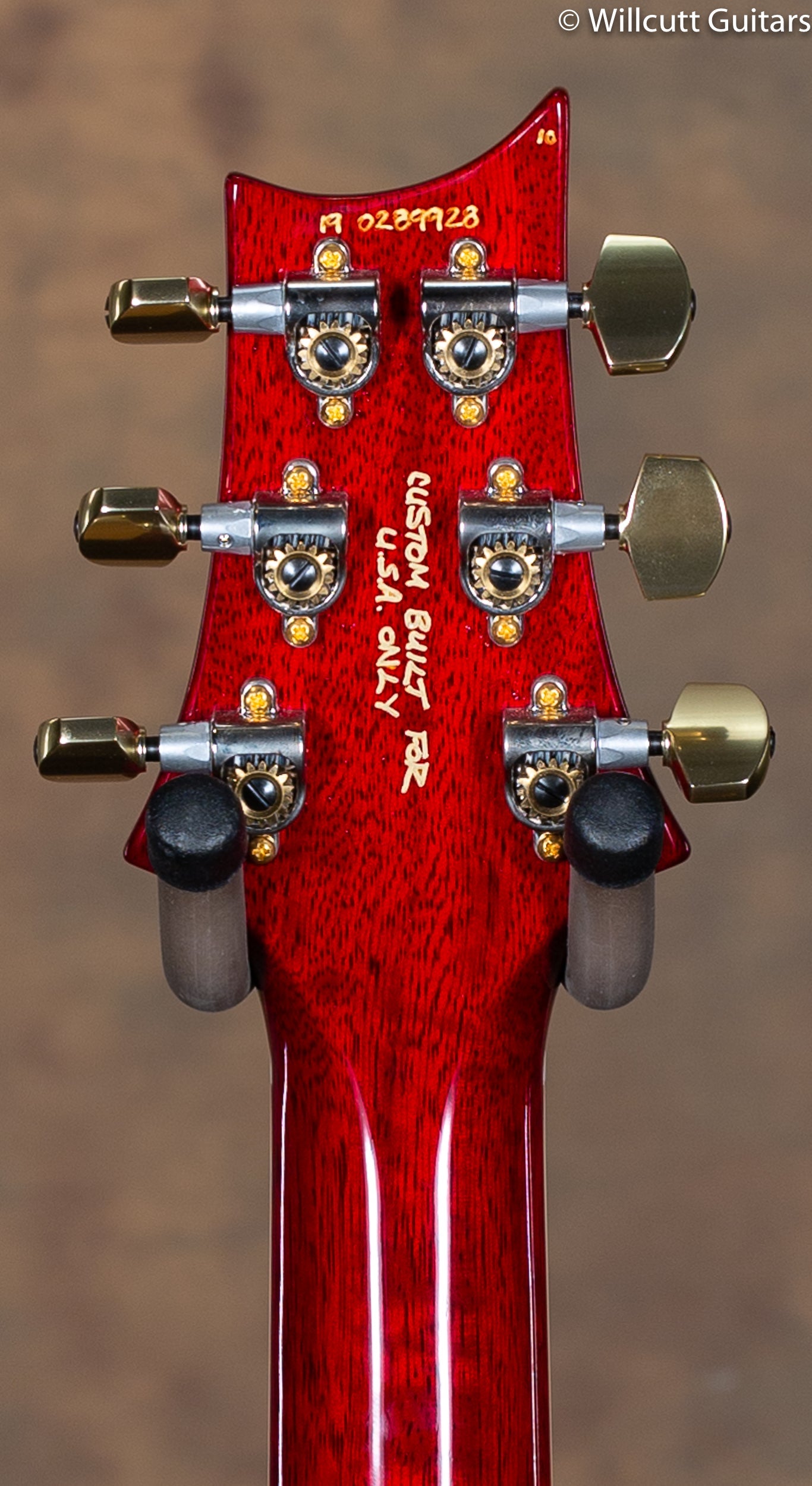 PRS McCarty 594 Wood Library Dark Cherry Burrst 10 Top Brazilian Rosewood