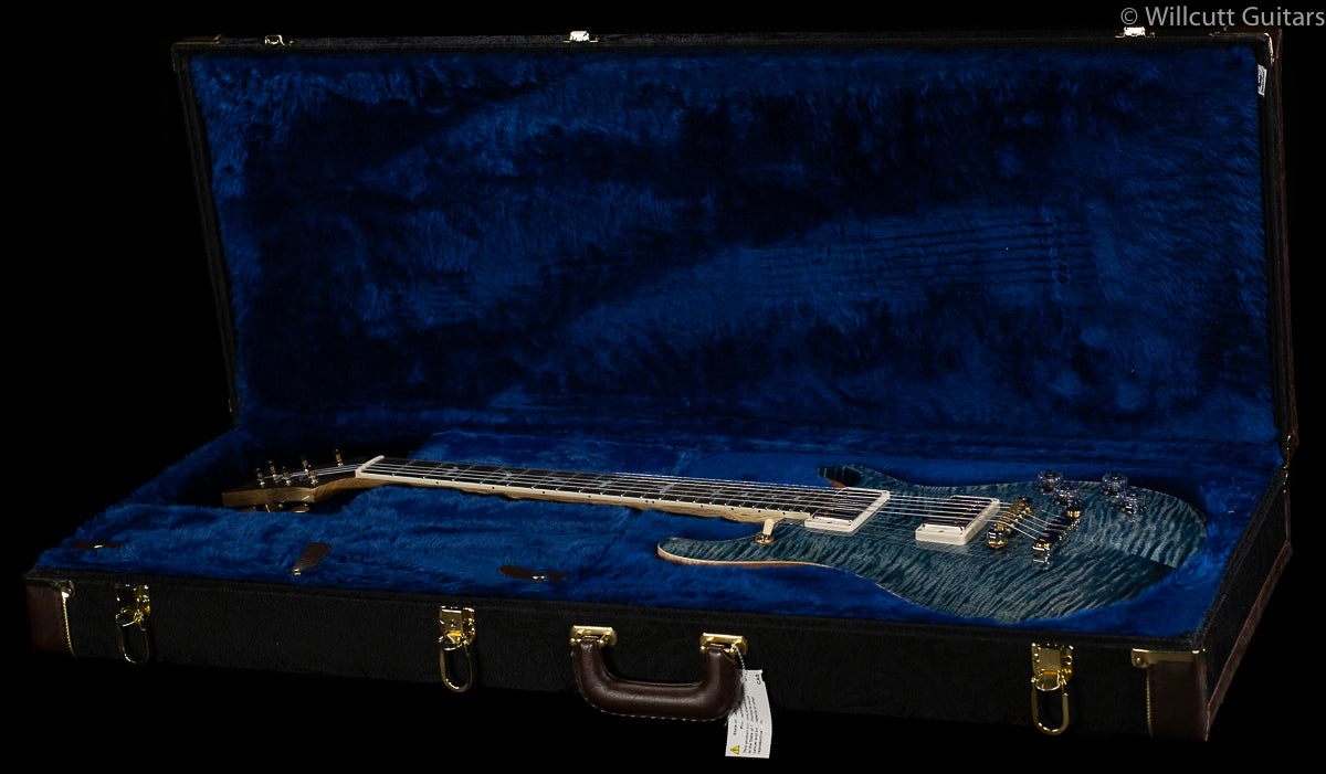 PRS McCarty 594 Wood Library Faded Whale Blue 10 Top Brazilian Rosewood