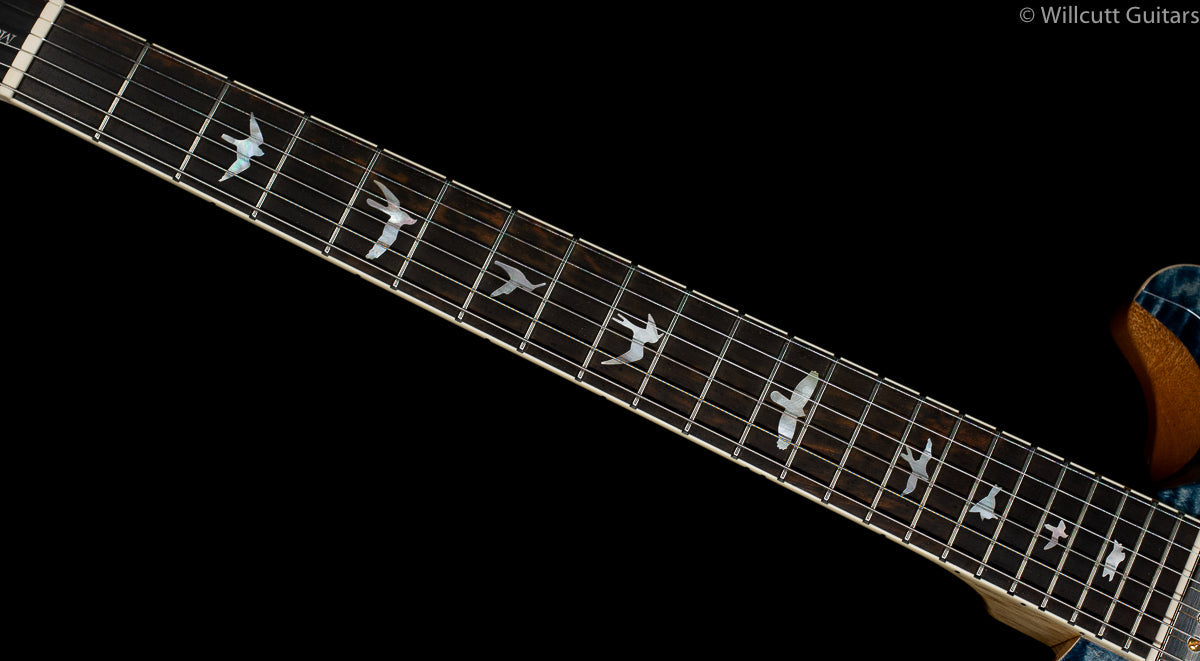 PRS McCarty 594 Wood Library Faded Whale Blue 10 Top Brazilian Rosewood