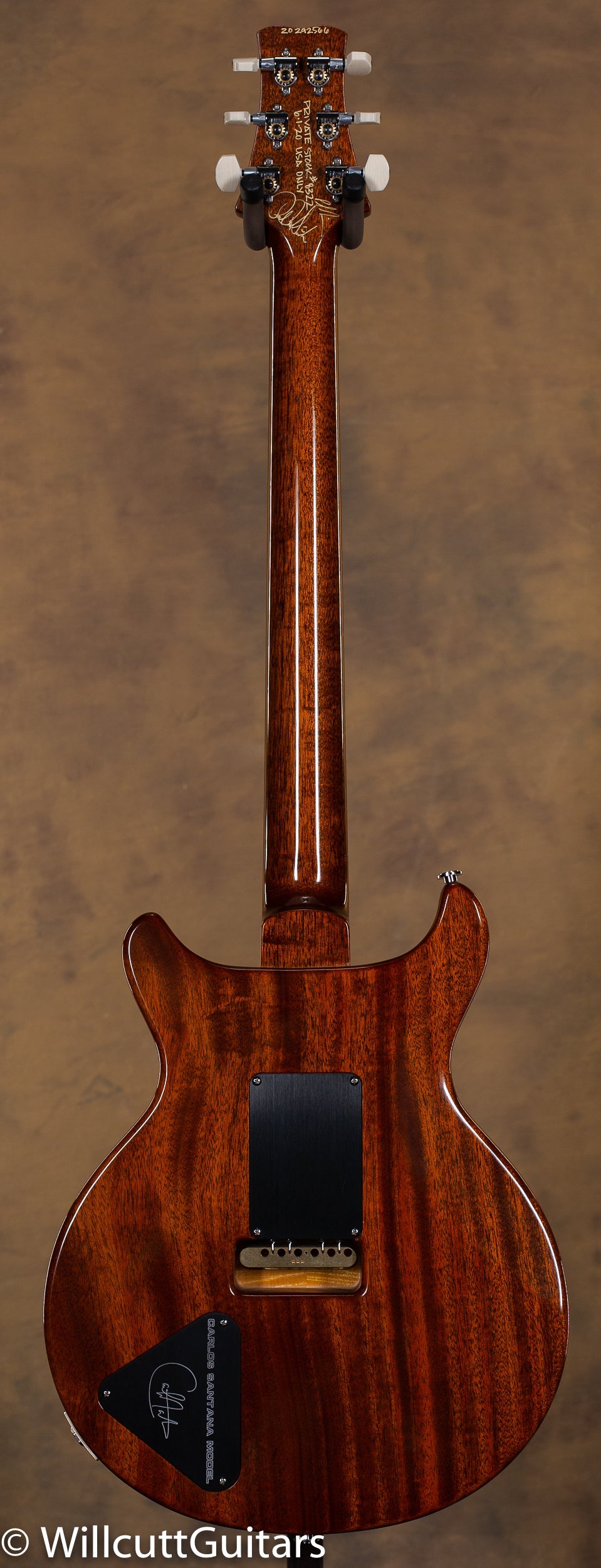 2020 PRS Private Stock #8322 Santana Retro Santana Yellow