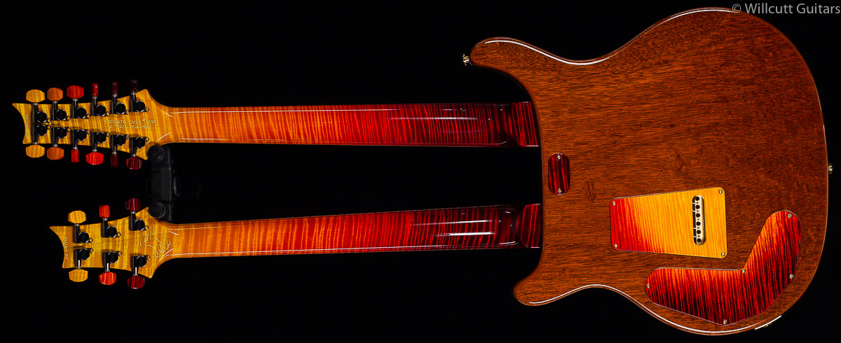 PRS Private Stock 8139 Custom 24 Double Neck Dragon's Breathe Glow