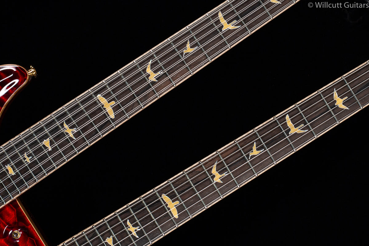 PRS Private Stock 8139 Custom 24 Double Neck Dragon's Breathe Glow