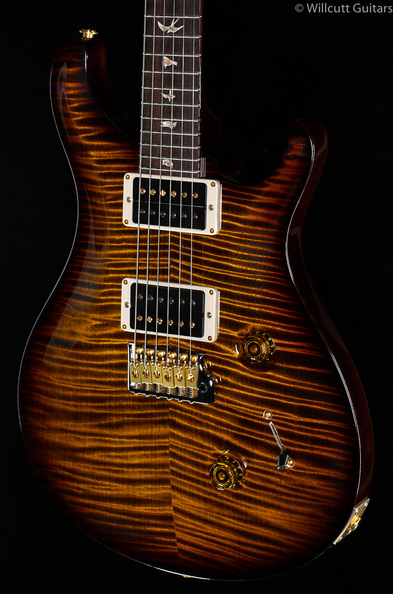 PRS Custom 24 Black Gold Wrap 10 Top